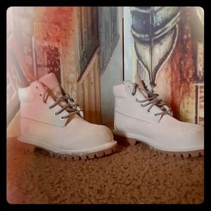 Little boys Timberland boots